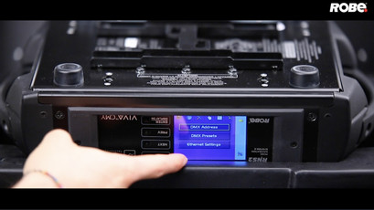 QVGA Robe Touch Screen Display System