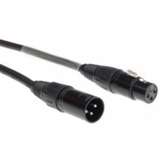 3 -pin DMX cable assembled XLR