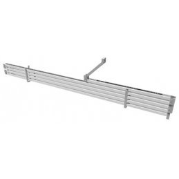 Prowadnik kablowy Compact srebrny