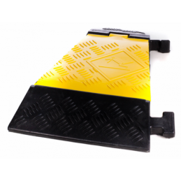 Najazd kablowy, 5-kanałowy, lewy róg