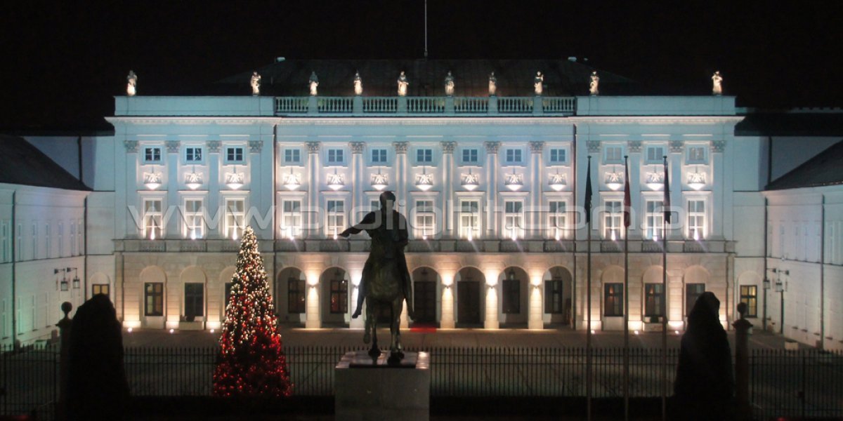 Iluminacja Pałacu Prezydenckiego - palac3.jpg