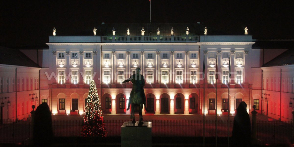 Iluminacja Pałacu Prezydenckiego - palac4.jpg