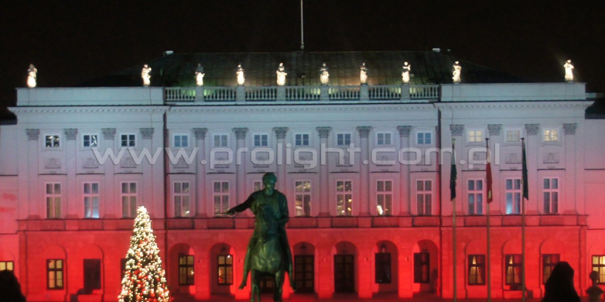 Iluminacja Pałacu Prezydenckiego - palac5.jpg