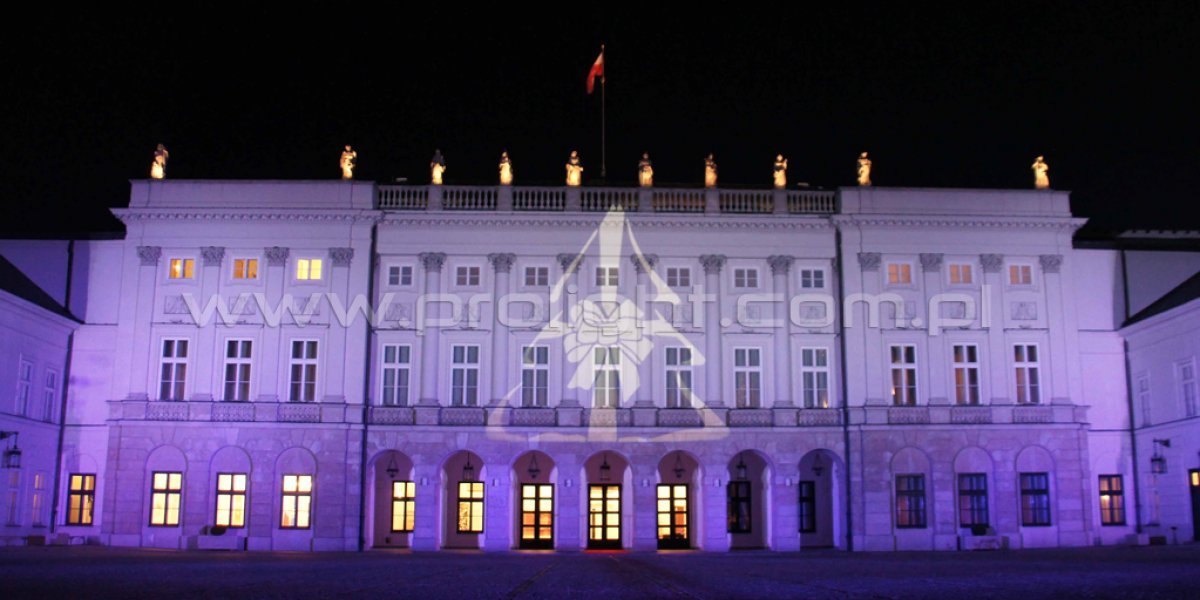 Iluminacja Pałacu Prezydenckiego - palac7.jpg