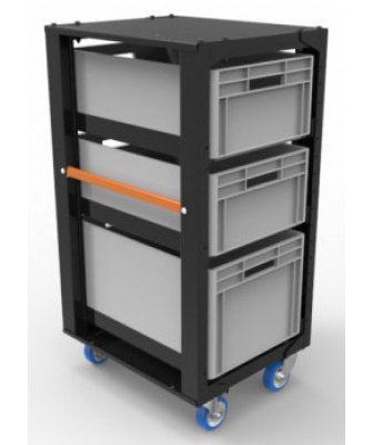 Storage cart H110 - wozek-do-transportu-skrzynek-110cm-3-skrzynki.jpg