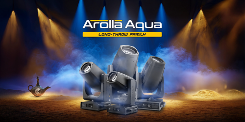 Meet the Claypaky Arolla Aqua S-LT and Arolla Aqua M-LT