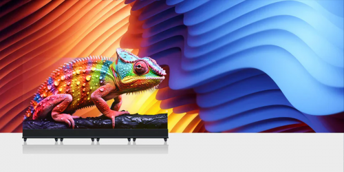 Muxwave Transparent LED Kiosk - transparent LED screen with WOW effect