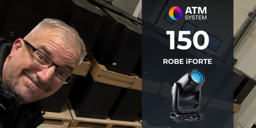 ATM System inwestuje w 150 sztuk ROBE lighting iFORTE