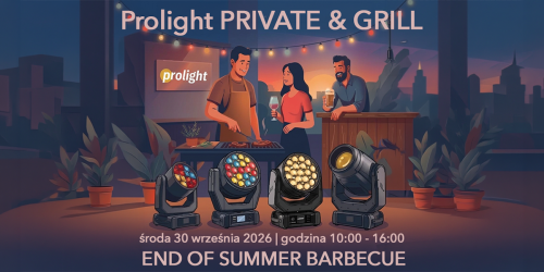 PROLIGHT PRIVATE – End of summer BBQ 2026